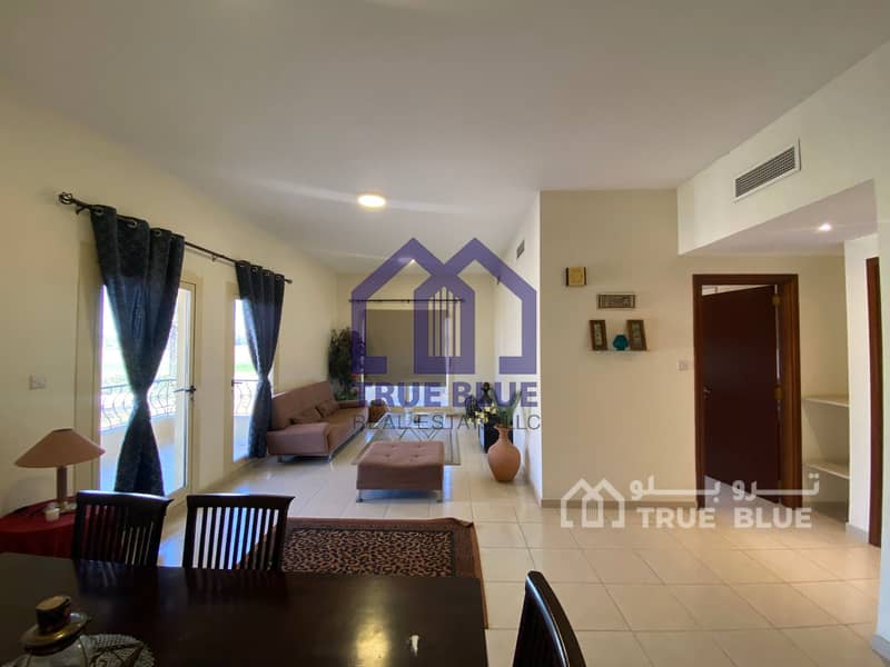 CORNER APT|EXCLUSIVE FURNISHED|1BR- GOLF BUILDING