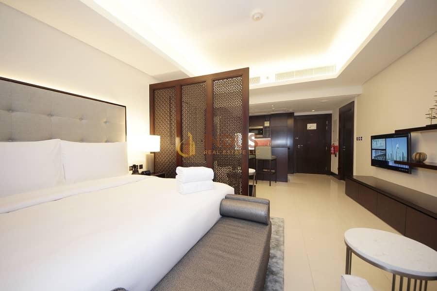 位于迪拜市中心，谦恭市中心酒店（湖畔酒店） 的公寓 180000 AED - 6861211
