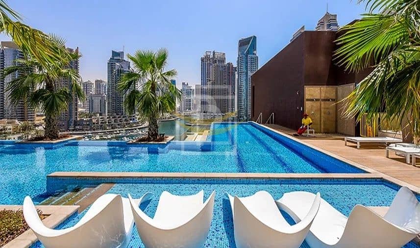 位于迪拜码头，滨海之门，滨海之门2号 1 卧室的公寓 1850000 AED - 6836216