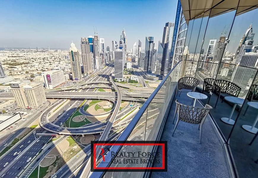 位于迪拜市中心，谦恭公寓天际景观综合大厦，谦恭天际景观1号大楼 2 卧室的公寓 365000 AED - 7312147