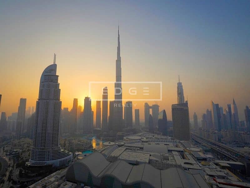 Middle Unit | Burj and Fountain Views | Vacant