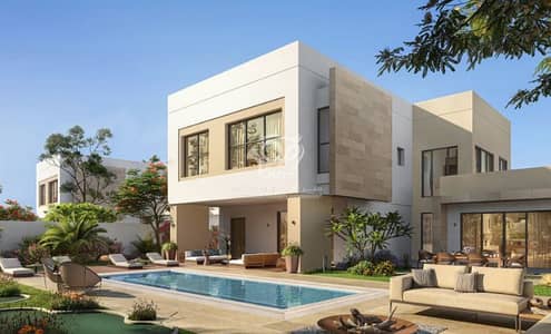 4 Bedroom Villa for Sale in Yas Island, Abu Dhabi - Golf Villa | Private Pool | 2 Study Rooms