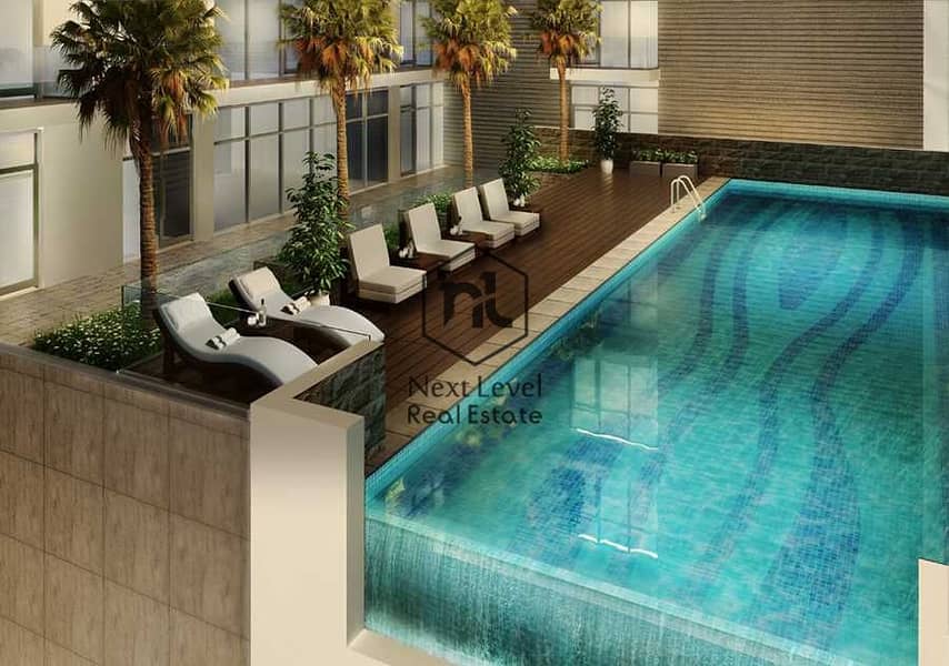 شقة في أو تين،مدينة دبي الطبية المرحلة 2،الجداف 1 غرفة 1100000 درهم - 6923591