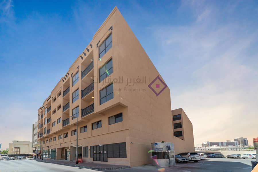 BRAND NEW BUILDING IN AL RIQQA | SPACIOUS LAYOUT | 1 MONTH RENT FREE