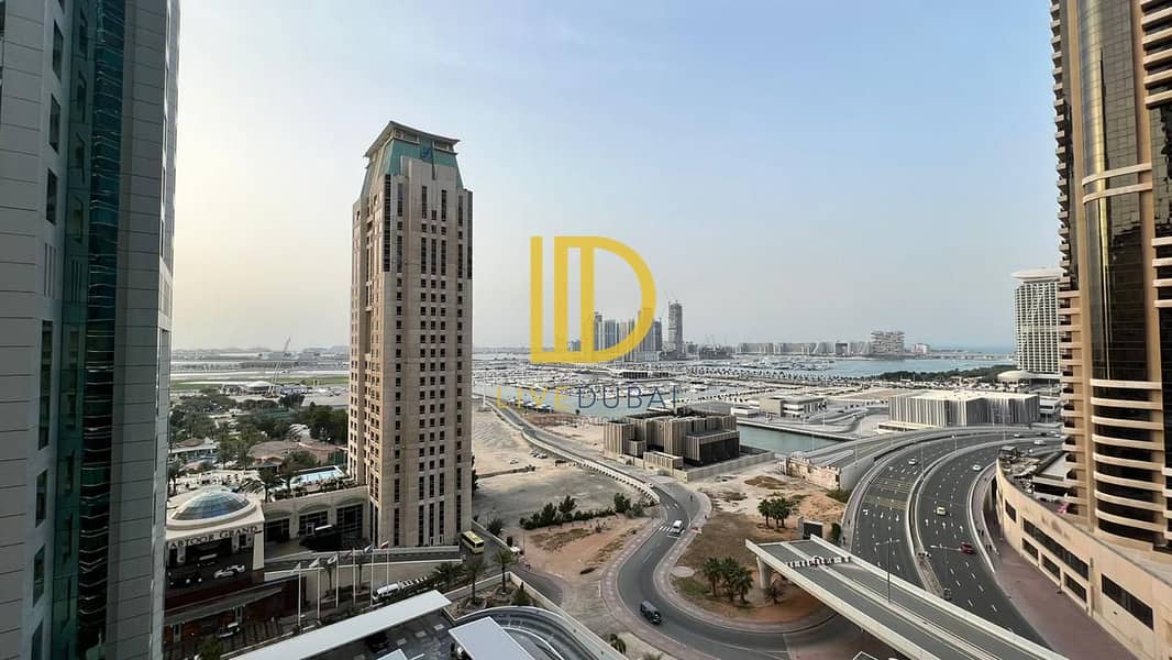 Rented | 1 Bed | Sea View | Mid Floor | Easy access to JBR and Beach