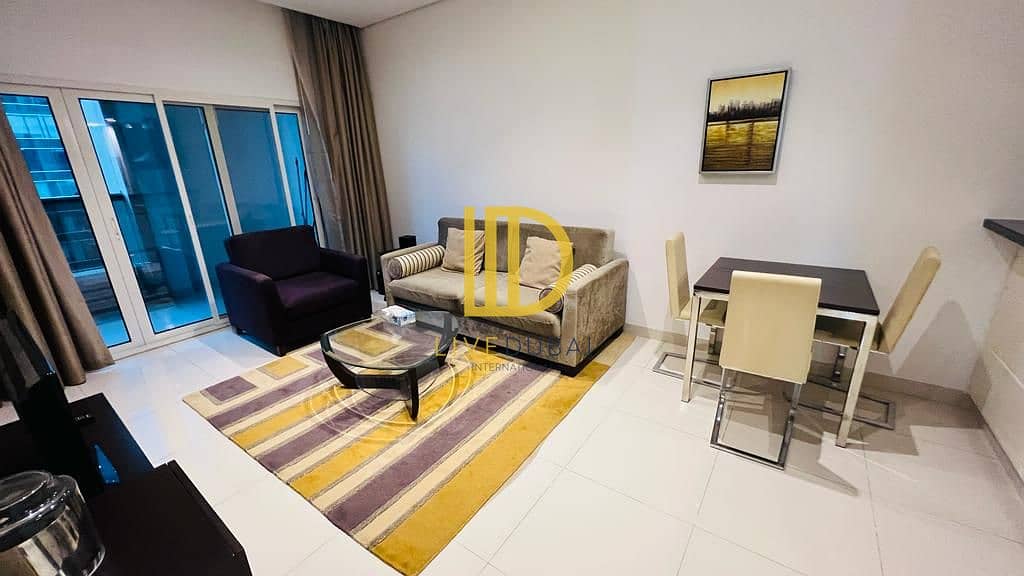 Rented| Furnished | Mid Floor | Balcony | Parking