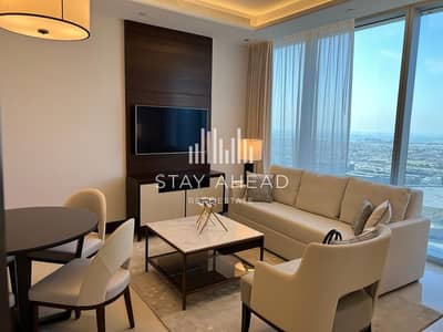 1 Bedroom Flat for Sale in Downtown Dubai, Dubai - Luxury Furnished 1BR | Sea View | High Floor
