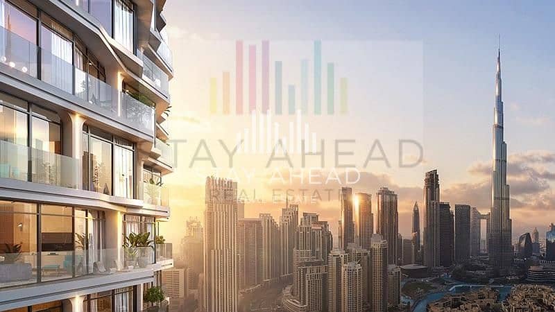 W Residences High Floor/ Burj Khalifa and Canal View | 1 BedRoom | For Sale 70% paid 30% to be paid on handover OP 2014M Above 24th to 25th floor