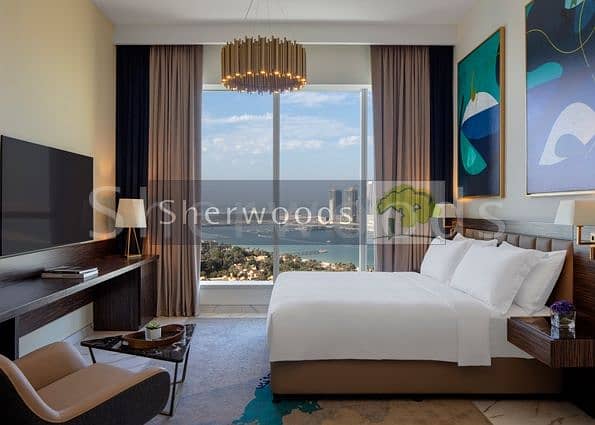 位于迪拜媒体城，迪拜阿瓦尼棕景套房酒店 2 卧室的酒店式公寓 240000 AED - 5939408