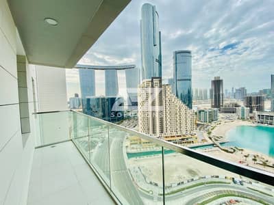 3 Bedroom Apartment for Rent in Al Reem Island, Abu Dhabi - BEAUTIFUL 3 BEDROOM WITH BALCONY WITH ZERO% COMMISSION