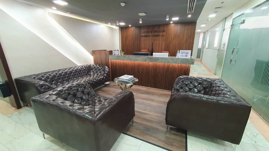 Limited Offer! Small Office Space for rent with Ejari  120sqft| Near Metro DED, Meydan FZ and all Freezone Companies