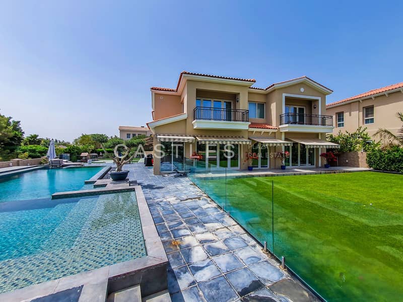 Modified Luxury Villa With Golf Course View In Jumeirah Golf Estates