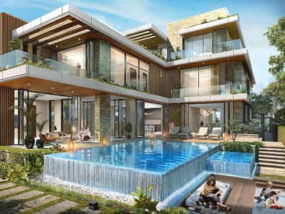 6 Bedroom Villa for Sale in DAMAC Hills, Dubai - Luxurious Mansion | New Launch | Golf Course View | Handover 2024