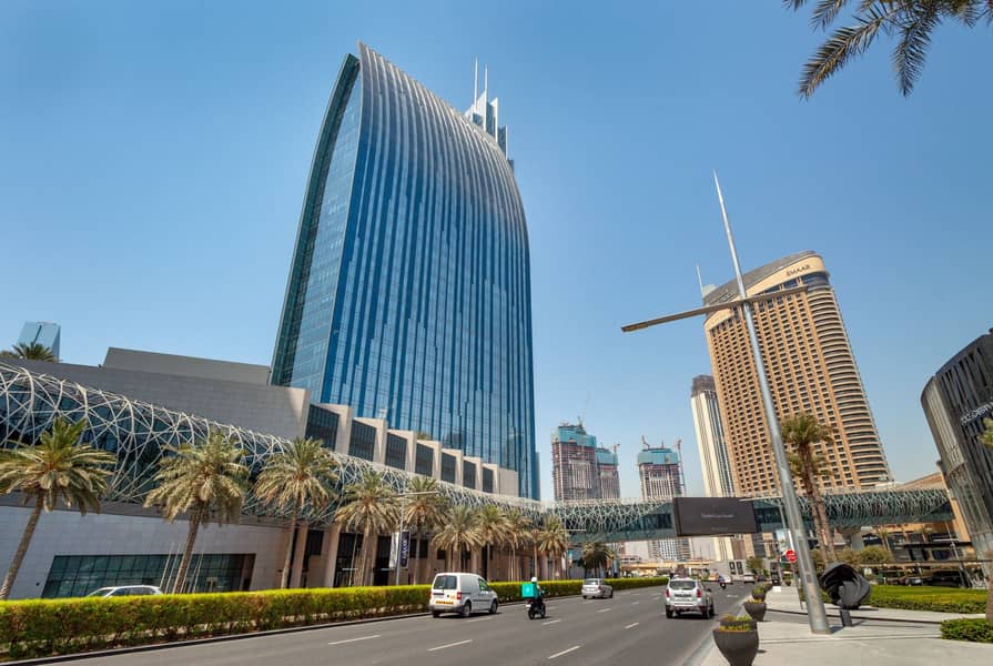 Professional office space in Boulevard Plaza Tower 1 on fully flexible terms