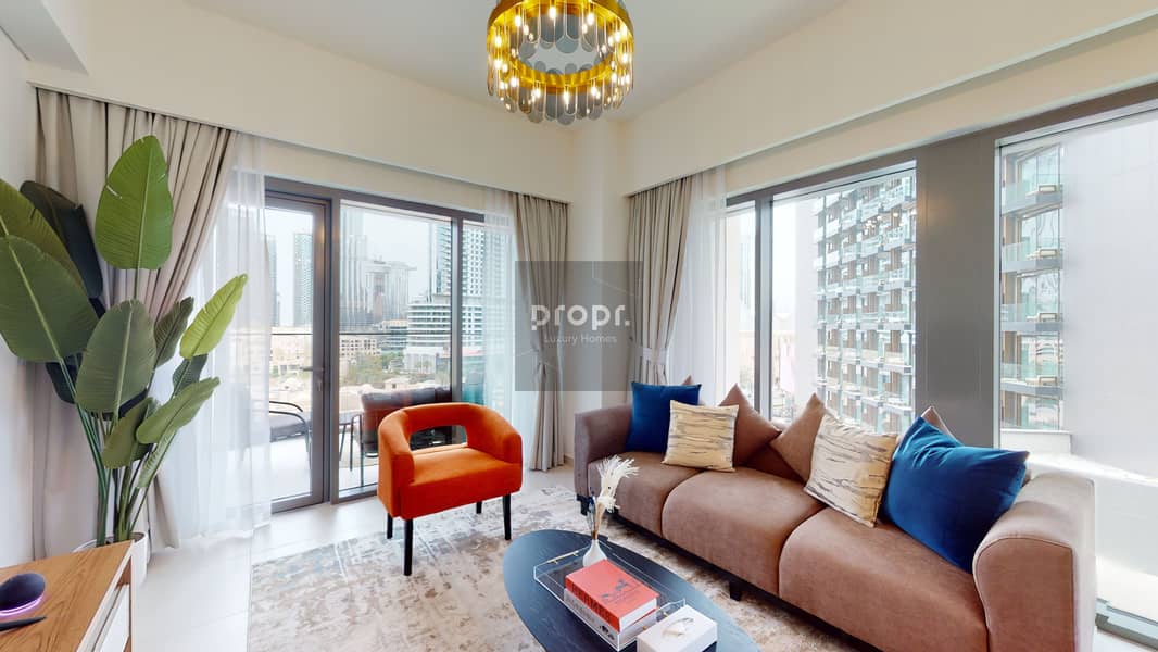 شقة في برج رويال،وسط مدينة دبي 2 غرف 29999 درهم - 7561759