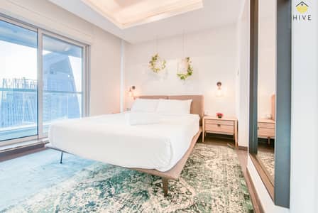 فلیٹ 1 غرفة نوم للايجار في دبي مارينا، دبي - شقة في ذا تورش،دبي مارينا 1 غرفة 12000 درهم - 6100143