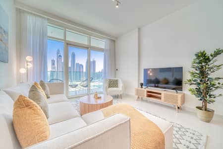 2 Bedroom Flat for Rent in Dubai Harbour, Dubai - Lavish 2BR with a spectacular Marina Skyline View