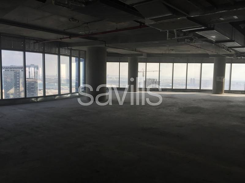 High floor office in Addax tower