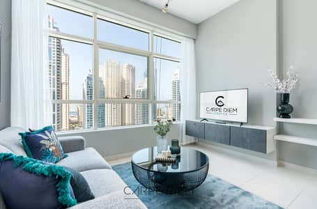 فلیٹ 2 غرفة نوم للايجار في دبي مارينا، دبي - شقة في برج مارينا فيو A،أبراج مارينا فيو،دبي مارينا 2 غرف 15500 درهم - 5441391