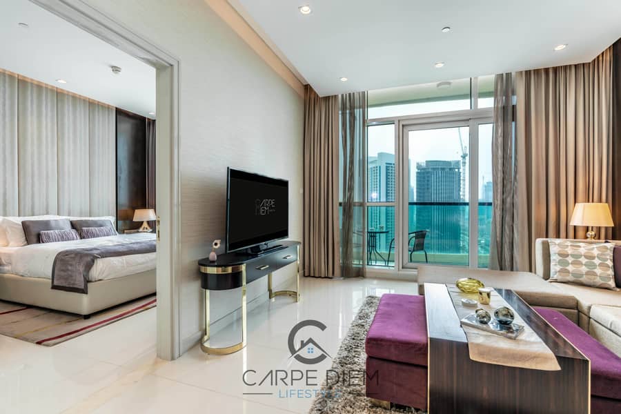 Breathtaking one Bedroom across Dubai Mall | Utilities Included