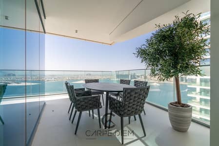 3 Bedroom Flat for Rent in Dubai Harbour, Dubai - Most Premium Unit at Beachfront