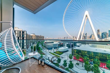 2 Bedroom Apartment for Rent in Bluewaters Island, Dubai - Luxury Unit in Bluewater | Full Eye View