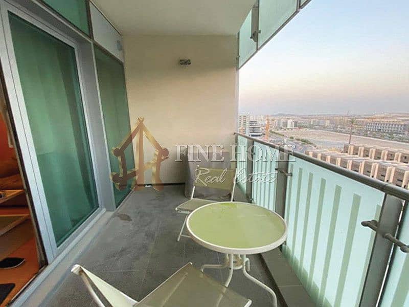 High Floor | 1MBR Apart & Balcony | Canal View