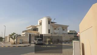 For sale a luxurious villa two floors  in Al Azra \ Sharjah. corner.   close to the main street