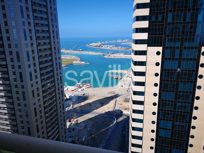 Exclusive 2 Bed |Partial Sea View | Vacant |6 Chqs