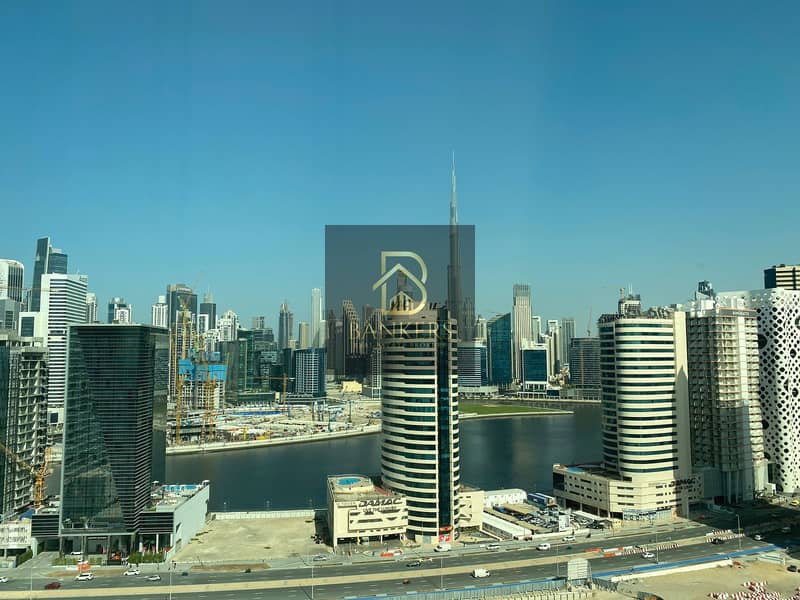 FULLY-FURNISHED 2-BEDROOM APARTMENT FOR RENT | BURJ KHALIFA & CANAL VIEW