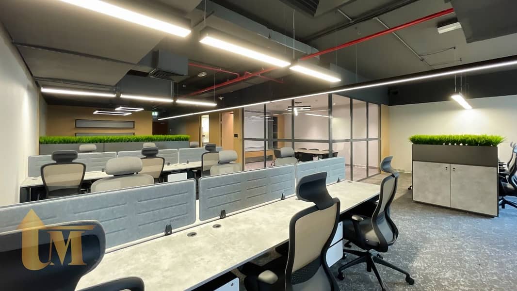 Large and Spacious Office for Sale in TECOM at Damac Executive Heights | Ready to Move in | including all the furnitures
