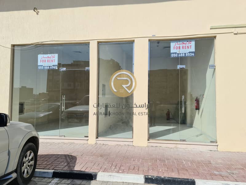 Shops for rent  -2 Months Free- free maintenance