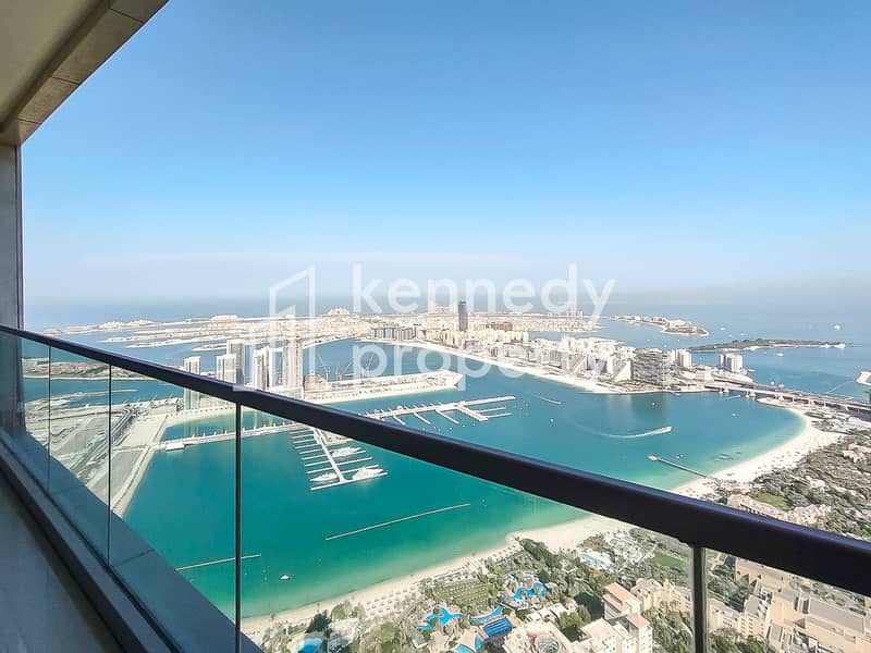 High Floor | Palm View | Fully Furnished