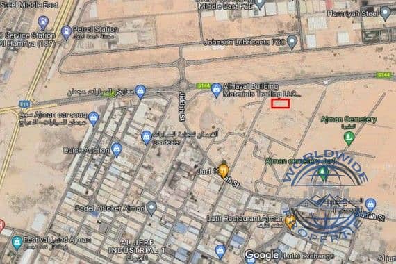 33,000 SQ FT @/// Industrial Plot for Sale | Al Jurf Opposite China Mall |Great Deal | Prime Location
