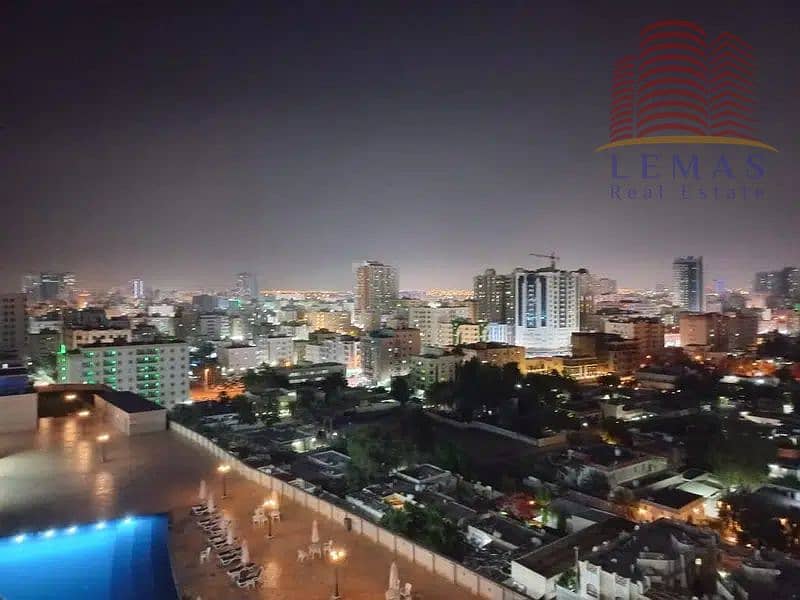 stunning pool view 1bhk with laundry and parking chiller free building stunning pool view 1bhk with laundry and parking chiller free building