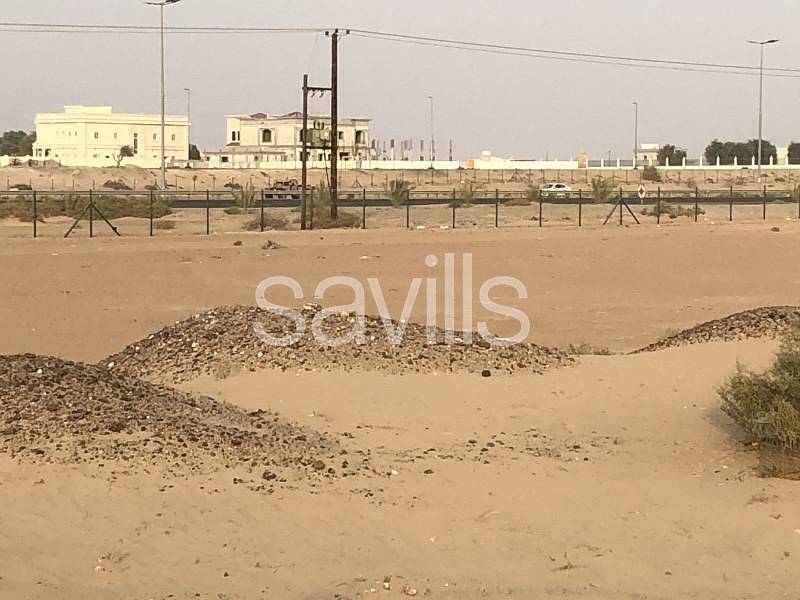 Plot on two roads ideal for two villas Plot on two roads ideal for two villas