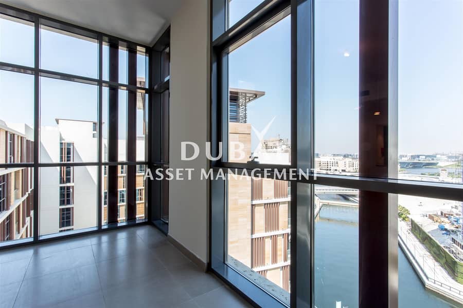 3 Live by the water | Rent by the month | 2 BR apartment + study at Dubai Wharf