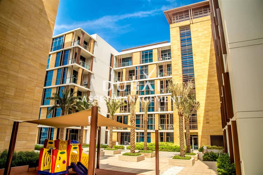 19 Live by the water | Rent by the month | 2 BR apartment + study at Dubai Wharf