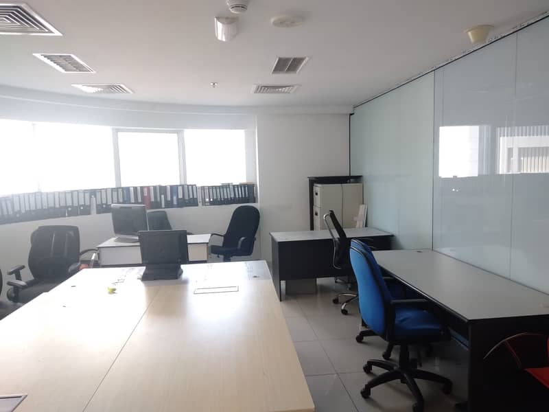 AMAZING FURNISHED OFFICE FOR RENT| CHILLER FREE
