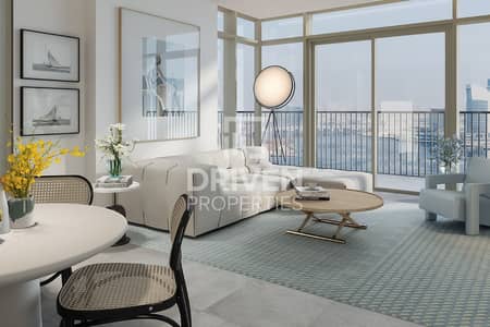 شقة 2 غرفة نوم للبيع في مرسى خور دبي، دبي - شقة في كريك كريسنت،مرسى خور دبي 2 غرف 2300000 درهم - 7568226