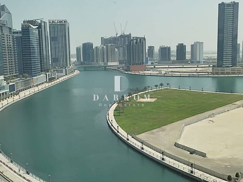 Give Offer || VACANT Fully Furnished 2BR || Canal View || Damac Cour Jardin || No Balcony