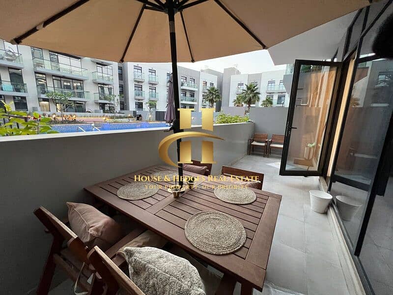 Pool View | Exclusive | Spacious Terrace