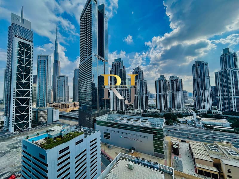 Chiller Free-Burj Khalifa View-High Rise Building-Spacious 2BhK Apartment-Close to metro…