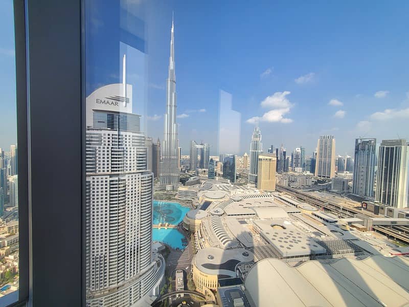 06 biggest layout | Vacant | Burj & Fountain view