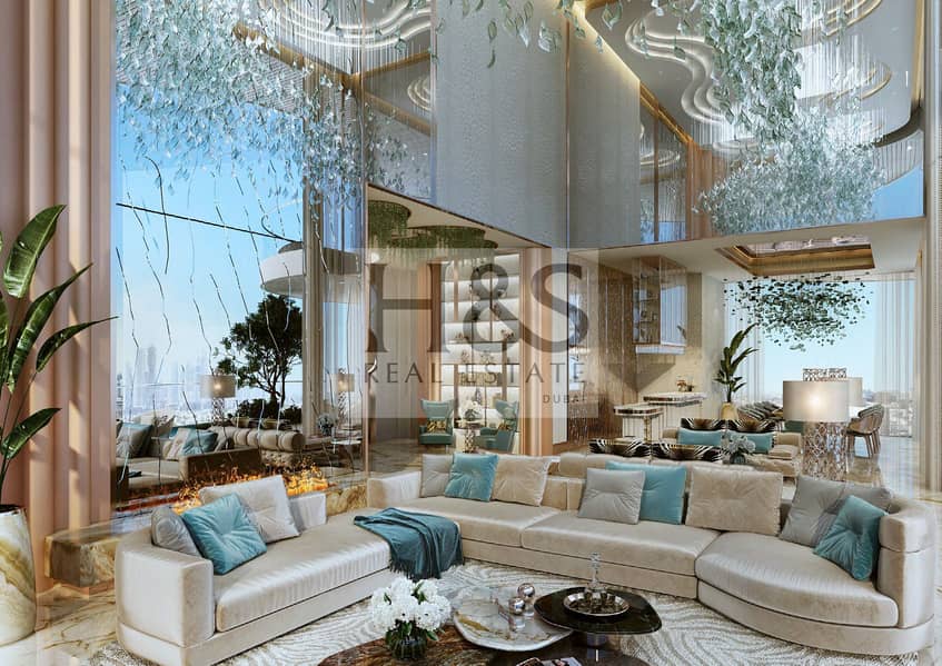 شقة في برج كافالي،دبي مارينا 2 غرف 3500000 درهم - 6571198