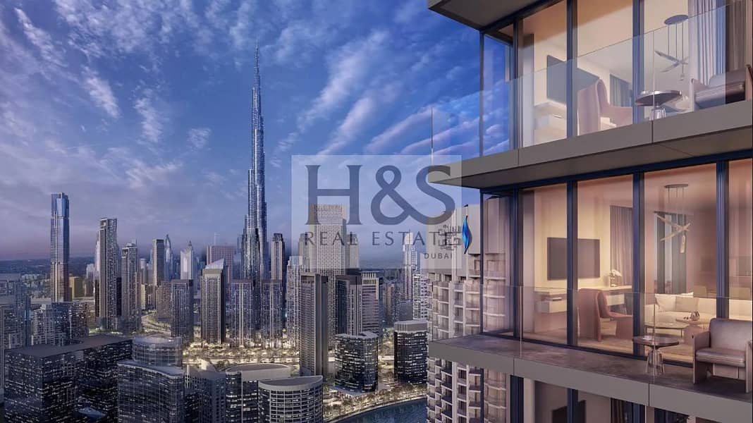 4 Bedroom Burj View | Exceptional Lifestyle | Payment Plan