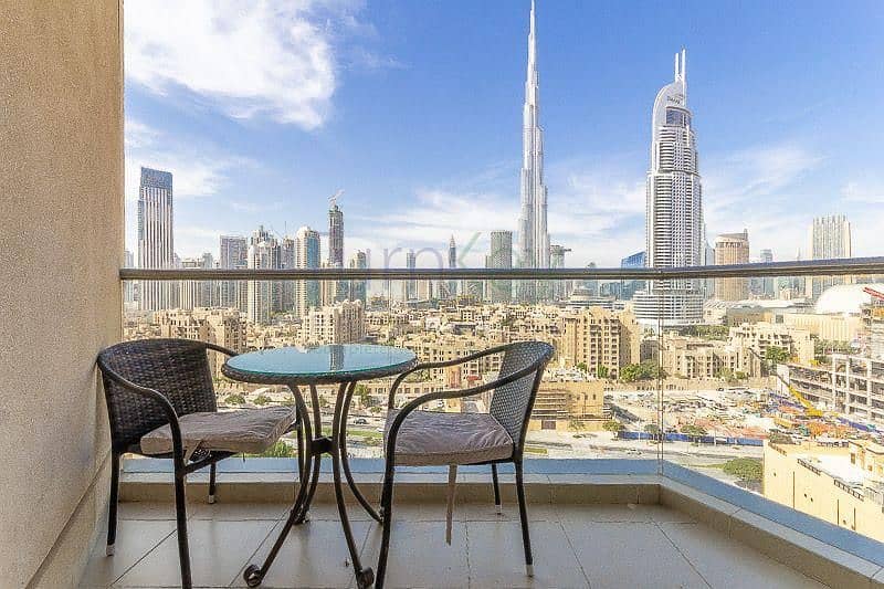 Burj Khalifa View | Prime Location  | Large Layout