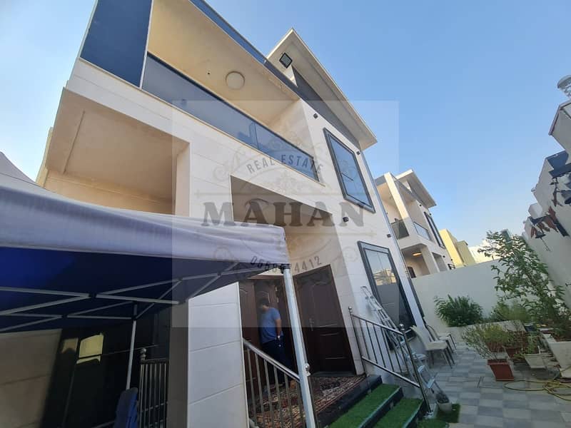 Villa for rent in the al yasmine area, with a happiness scheme, a quiet area, and a European design Villa for rent in the al yasmine area, with a happiness scheme, a quiet area, and a European design