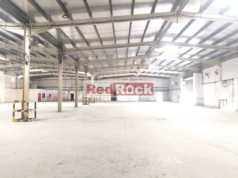 Gigantic 70,000 Sqft Warehouse with Offices in Nad AL Hamar