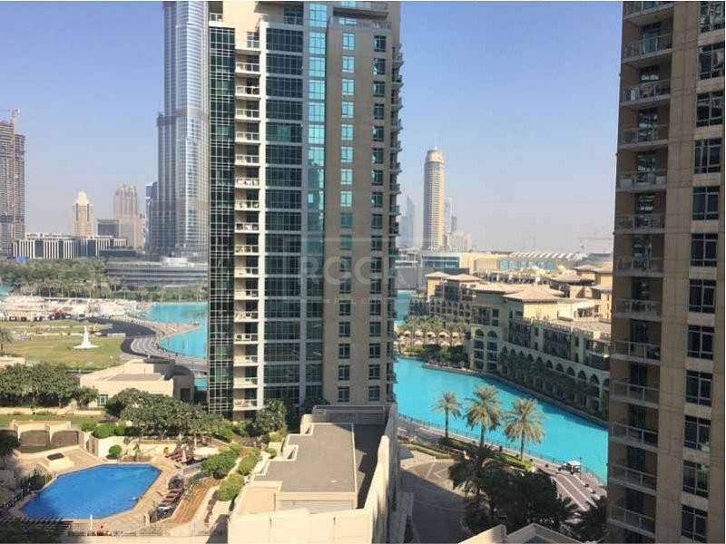 Investment Deal 2 Bed Apartment with Burj Khalifa | Burj Residence